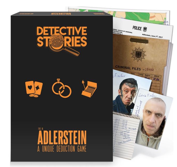 Detective Stories. Case 1 - The Fire in Adlerstein